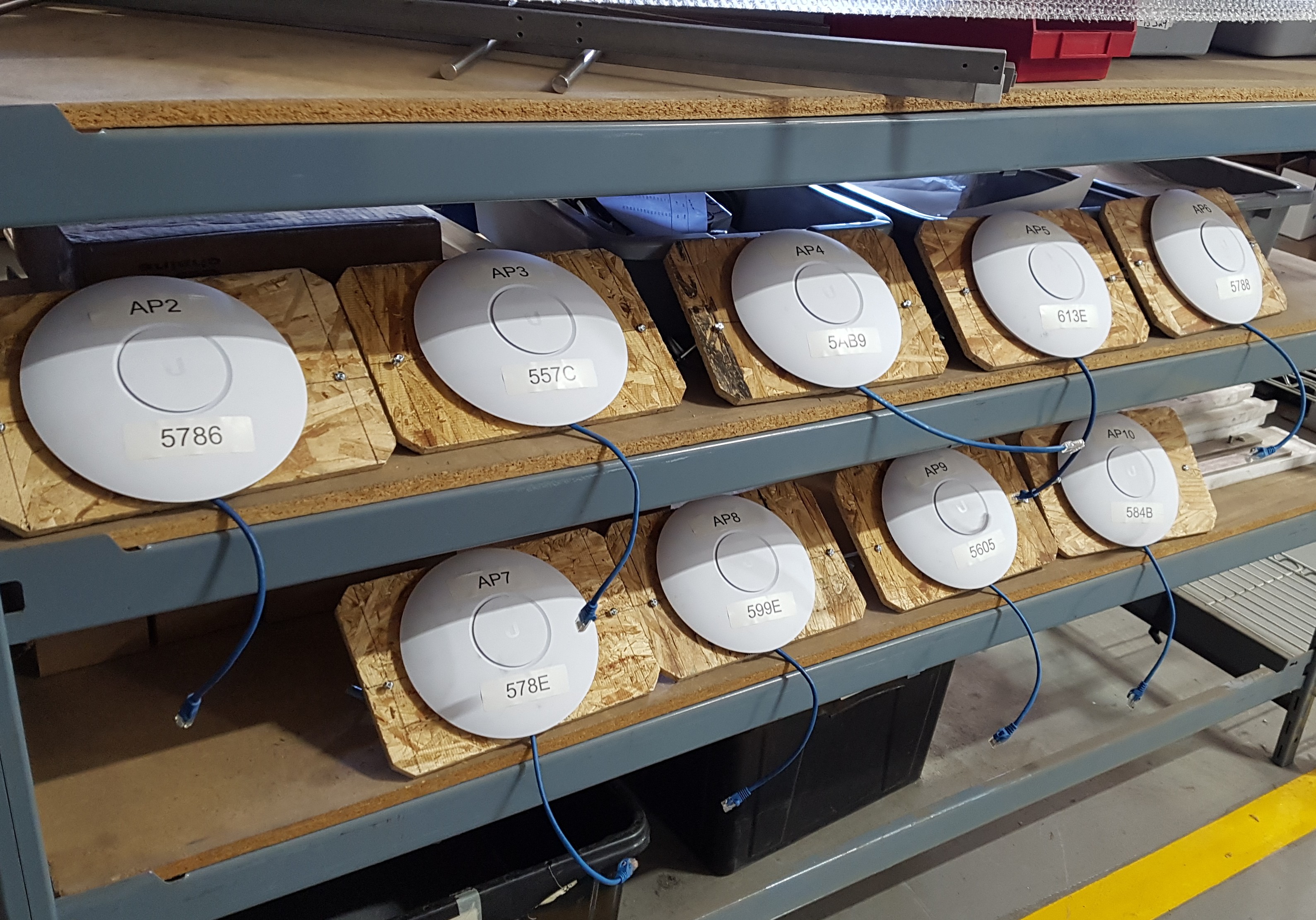 Wireless access point and router installation